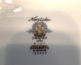 BUY IT NOW! $250.00. Noritake Colburn China. Call Jan at 314 960-5700.