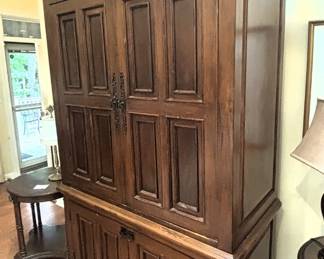 BUY IT NOW! $175.00. Wardrobe/TV Cabinet. 58" W x 28" D x 90 1/2" H. Call Jan at 314 960-5700.