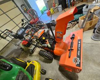 Airens 2 stage snow thrower 