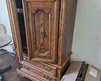 Vintage Armoire Dresser