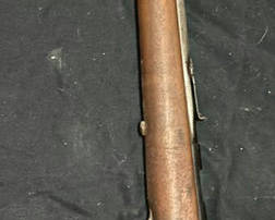 Lot 165: Bolt-action rifle with wooden stock
