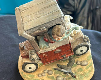 Lot 136: Norman Rockwell Figurines and Books