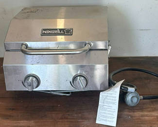 Lot 7: Nexgrill Two-Burner Stainless Steel Gas Grill