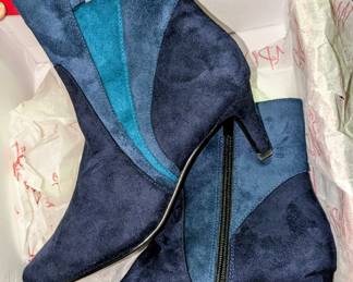 Leather boots