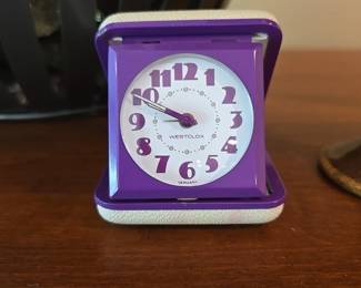 West Germany travel alarm clock