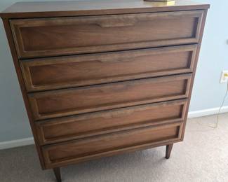 Bassett "Signet" tallboy dresser