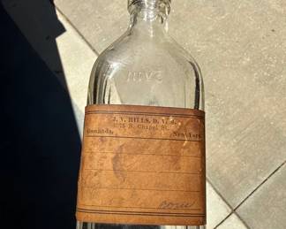 Vintage medicine bottle