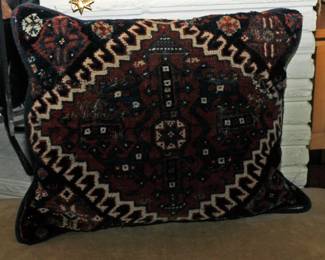 Pillow made from Oriental Rug