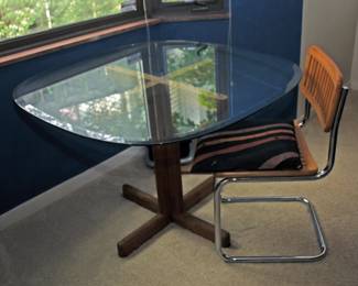 Glass Top Occasional Table