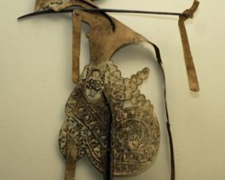 Antique Indonesian/Balinese Shadow Puppet