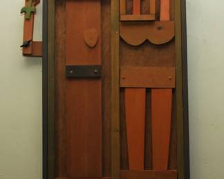 Wood Wall Sculpture