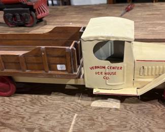Restored Pressed Metal Toy Truck