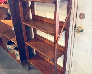 Collapsable Wooden Shelf - Very Functional!