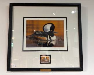 Duck's Unlimited Commemorative Framed Print