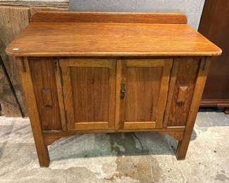 Vintage Oak Washstand