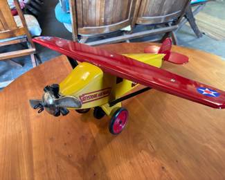 Keystone Air Mail Pressed Metal Plane
