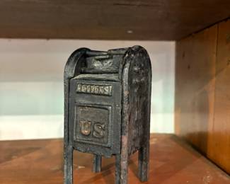 Cast-Iron Mailbox Bank