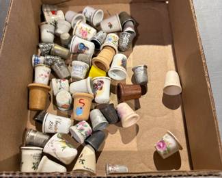 Lot of Thimbles