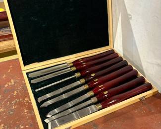 Brand New Wooden Chisel Set w/ Box
