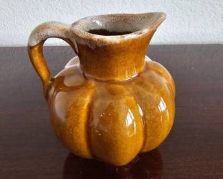 Lot #106 - Vintage Anna van Briggle Colorado Springs Handcrafted Ceramic Pitcher with Distinctive Glaze