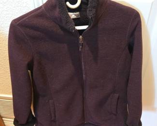 Lot #194 - 32 Degrees Heat Women's Small Full Zip Fleece Jacket with Sherpa Lining