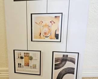 Lot #124 - Umbra Exhibit Multi Photo Display 8x10 Modern Wall Frame Set 