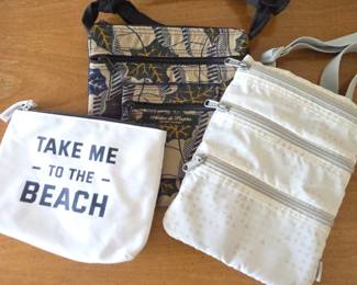 Lot #230 - Eddie Bauer & Atelier de Poupees Crossbody Bags Plus Wacoal Beach Pouch