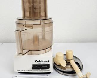 Cuisinart DLC-8F Food Processor with Multiple Attachments and Stainless Steel Blades