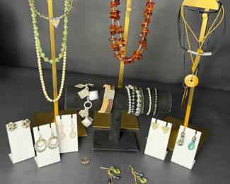 Mixed Fashion Jewelry Beaded Necklaces, Bracelets Earrings