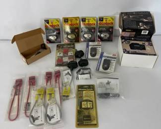 Gun Locks Firearm Safety Devices Collection w ShotCam Camera System
