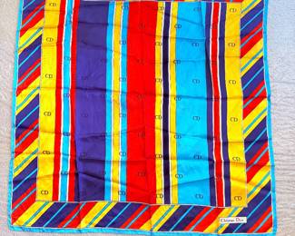 Christian Dior Silk Scarf 