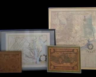 Historical and Commemorative Cartography Including Texas