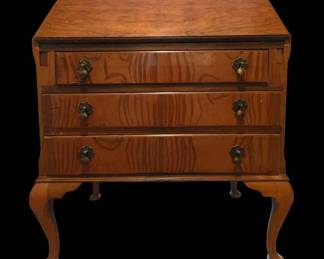 Vintage Queen Anne Style SlantFront Writing Bureau