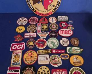 Massive Shooting Sports Patch Lot