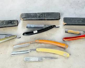 Wade Butcher and Thomas Mfg. Co. Vintage Strat Razor Collection