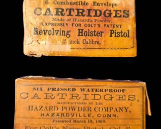 Civil War Era Pistol Cartridges WOW