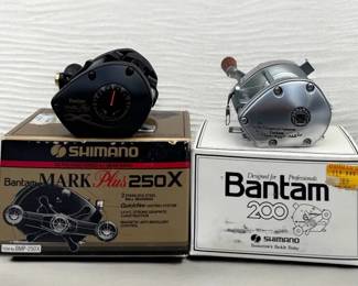 Deluxe Shimano Baitcasting Reel Pair for the Fishing Purists
