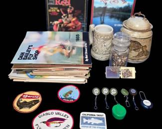 Vintage Fly Fishing Reference Library Collectibles