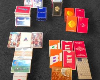 Iconic Airline Card Decks Many Factory Sealed