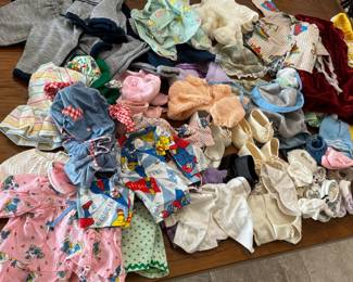 Tons of Cabbage Patch kids clothes