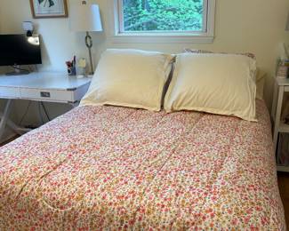 Full bed with newer mattress.