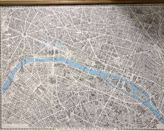 Map of Paris
