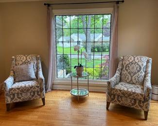 Upholstered chairs by Hooker