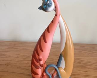 Toni Goffe The Kiss Cat Figurine