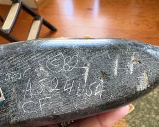 Inuit Stone Carving of a Seal second image