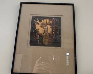 Chrysler Building Print by SKENAZI