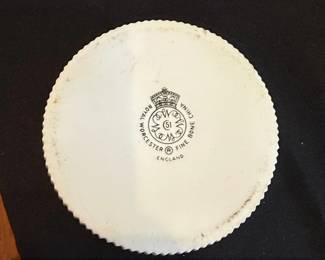 Royal Worcester Fine Bone China Trinket Dish with Floral Motif second image