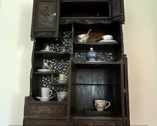 Antique Japanese Meiji Period Shodana Display Cabinet second image