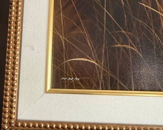 Lion in Grass Limited Edition Print by Armand Boni second image