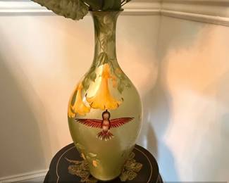 Franklin Porcelain the Garden Bird Vase by Basil Ede second image
